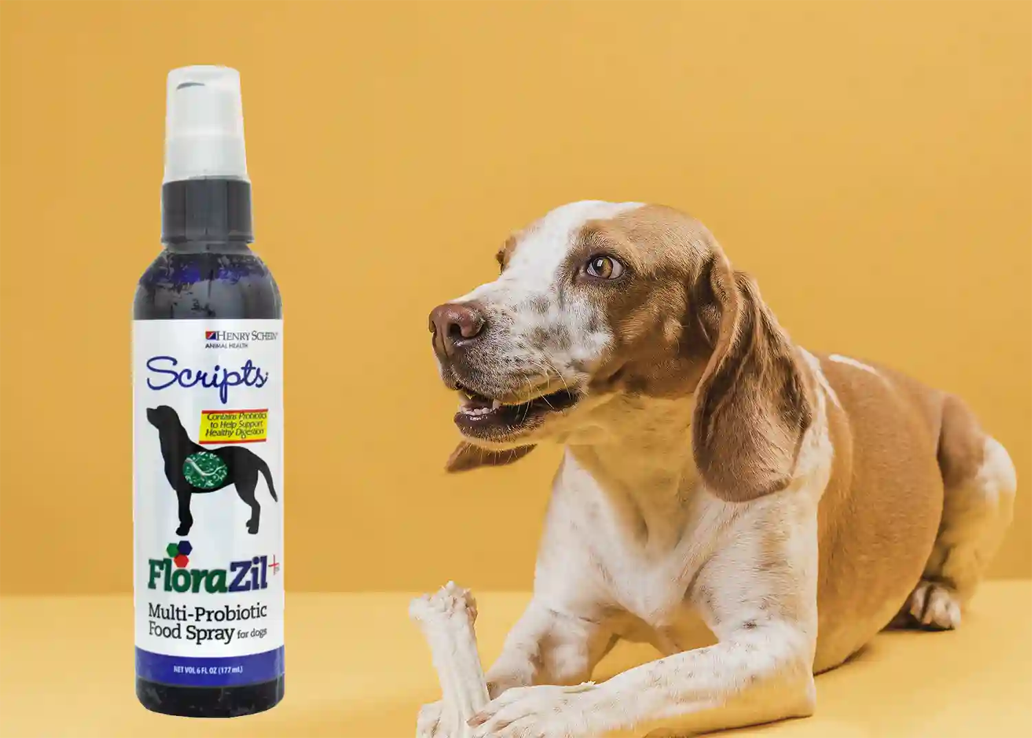 Florazil MultiProbiotic Food Spray for Dogs