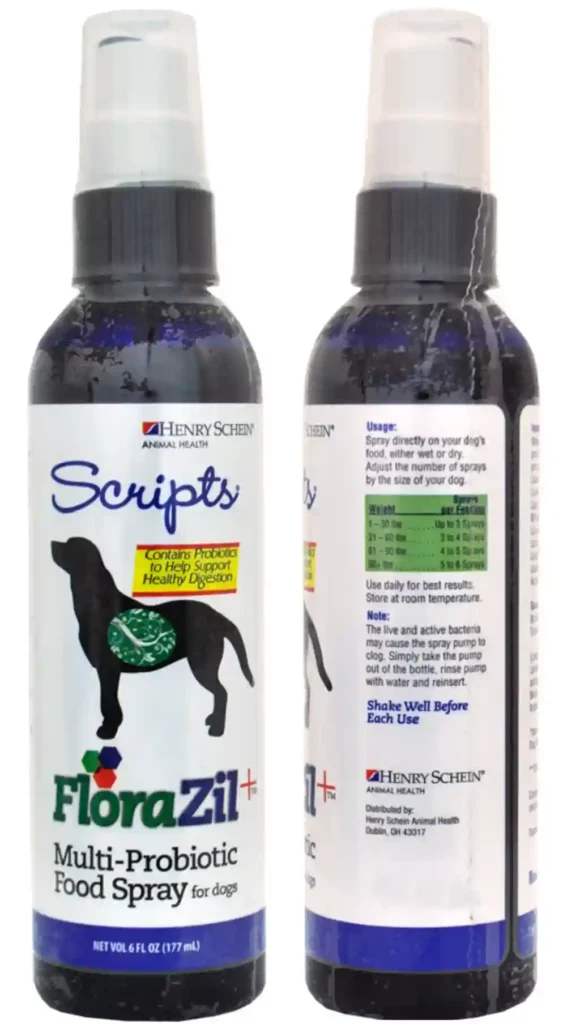 Florazil + MultiProbiotic Food Spray for Dogs