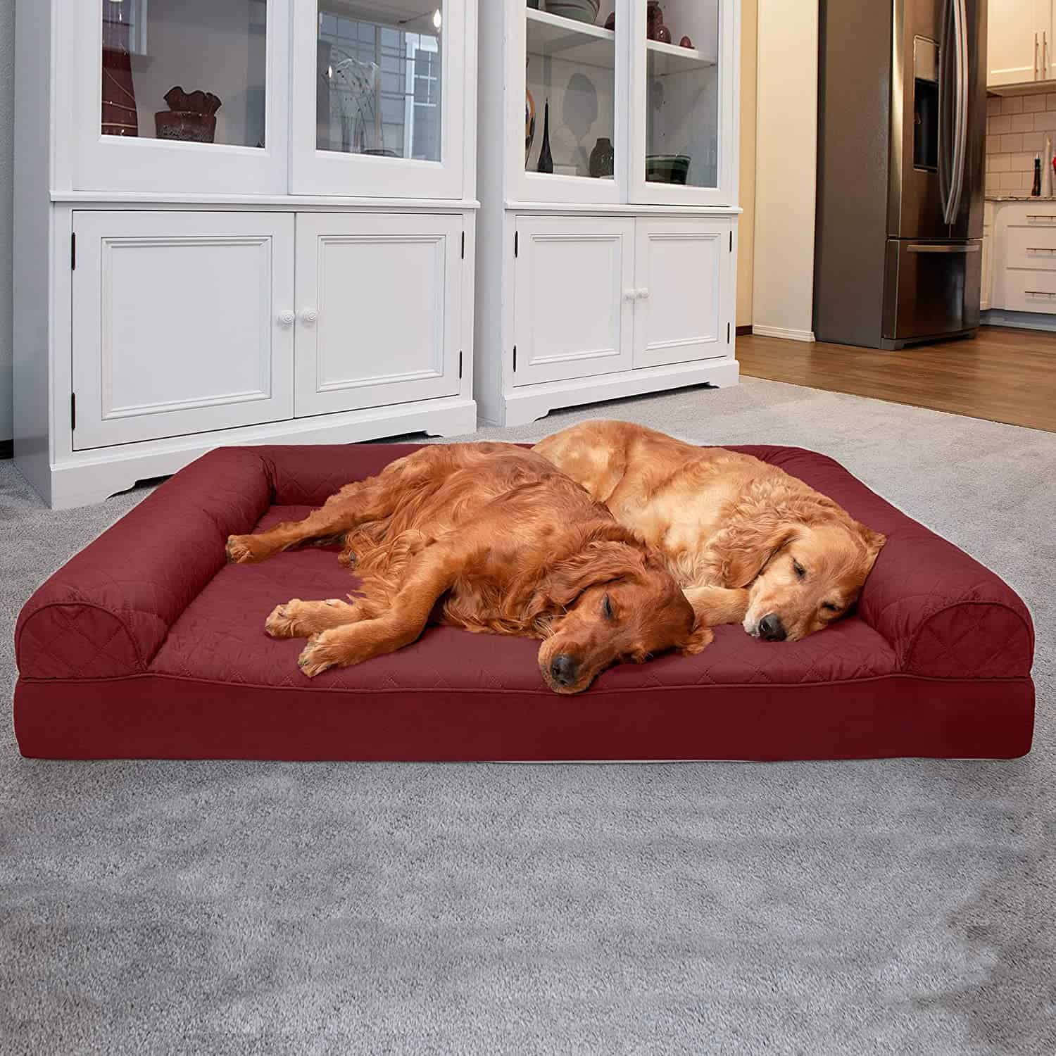 Furhaven Orthopedic Dog Bed - XXL Quilted Sofa-Style