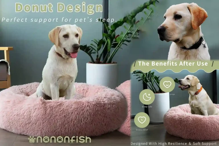 Nononfish Calming Dog Bed for Large Dogs – Review for September 2024